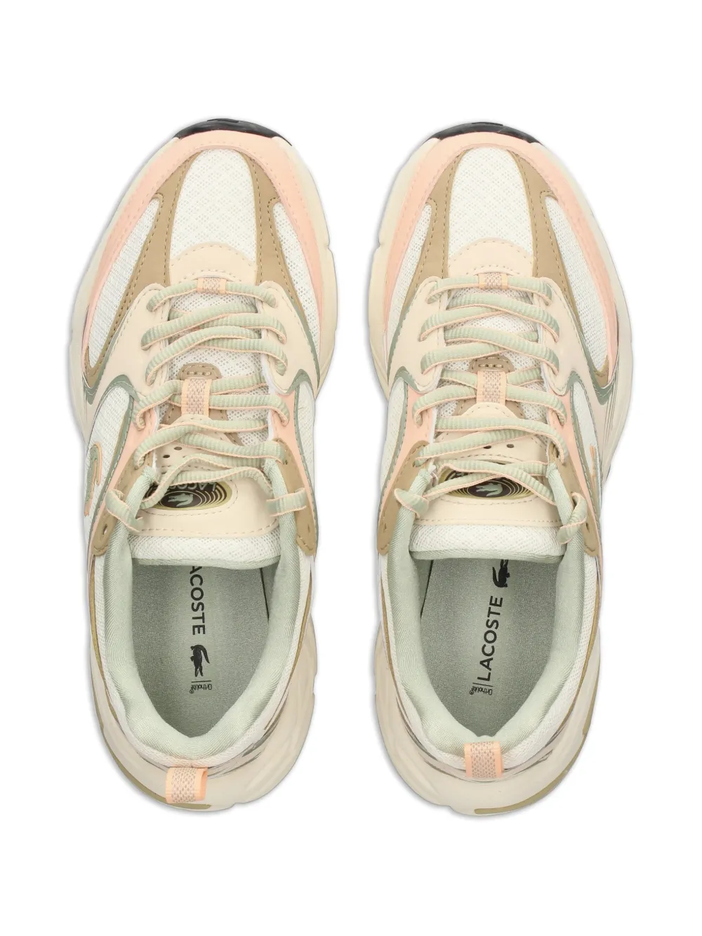 Lacoste Sneakers met logopatch Beige
