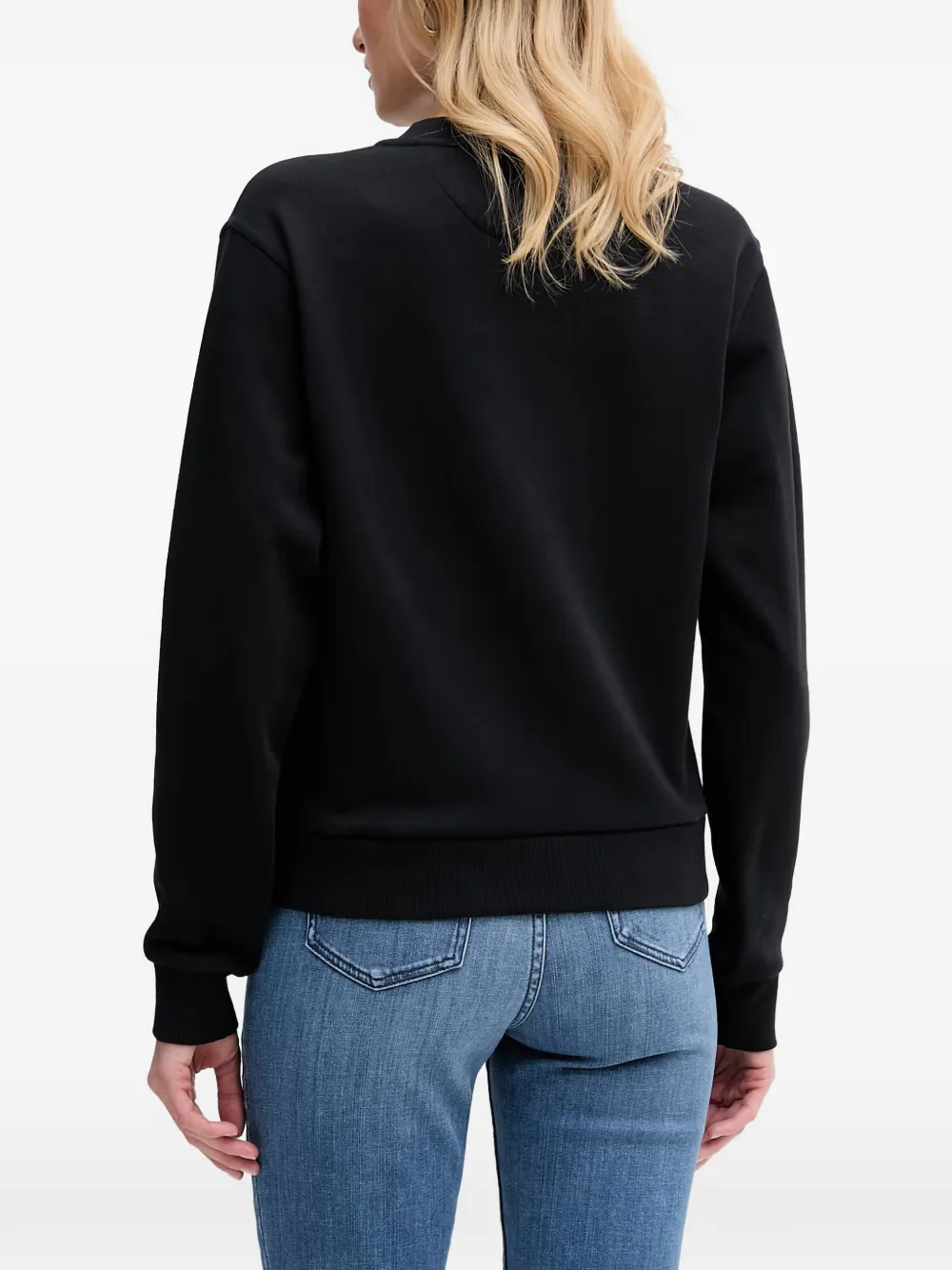 GUESS USA Sweater met kristallen Zwart