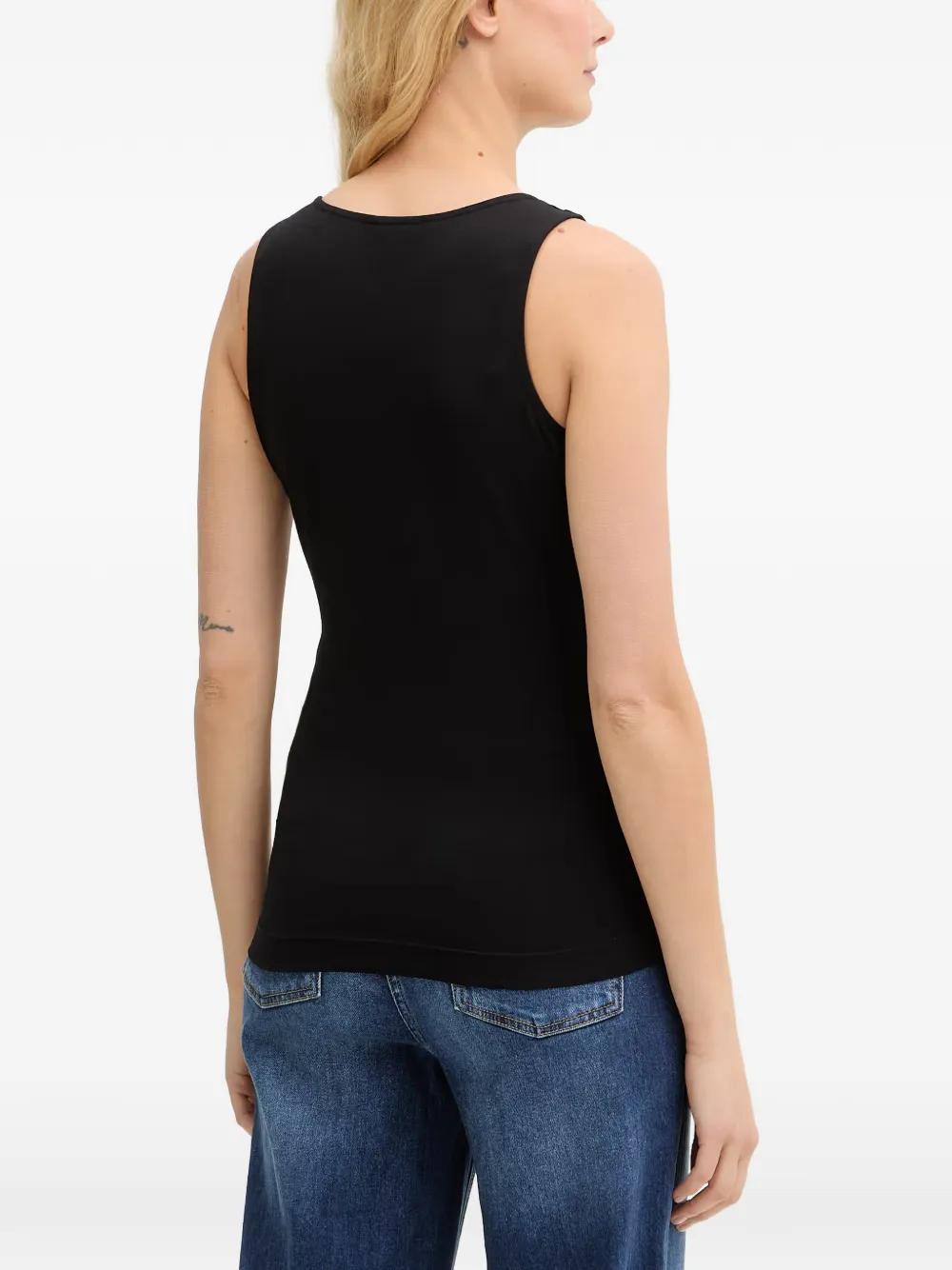 GUESS USA Tanktop met logo Zwart