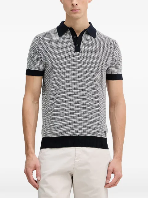 GUESS USA logo-patch polo shirt