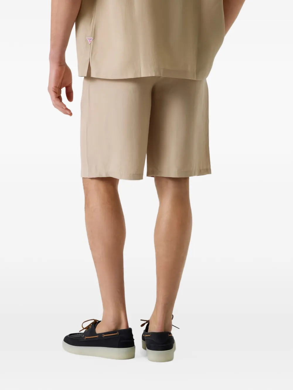 GUESS USA Shorts met trekkoord Beige