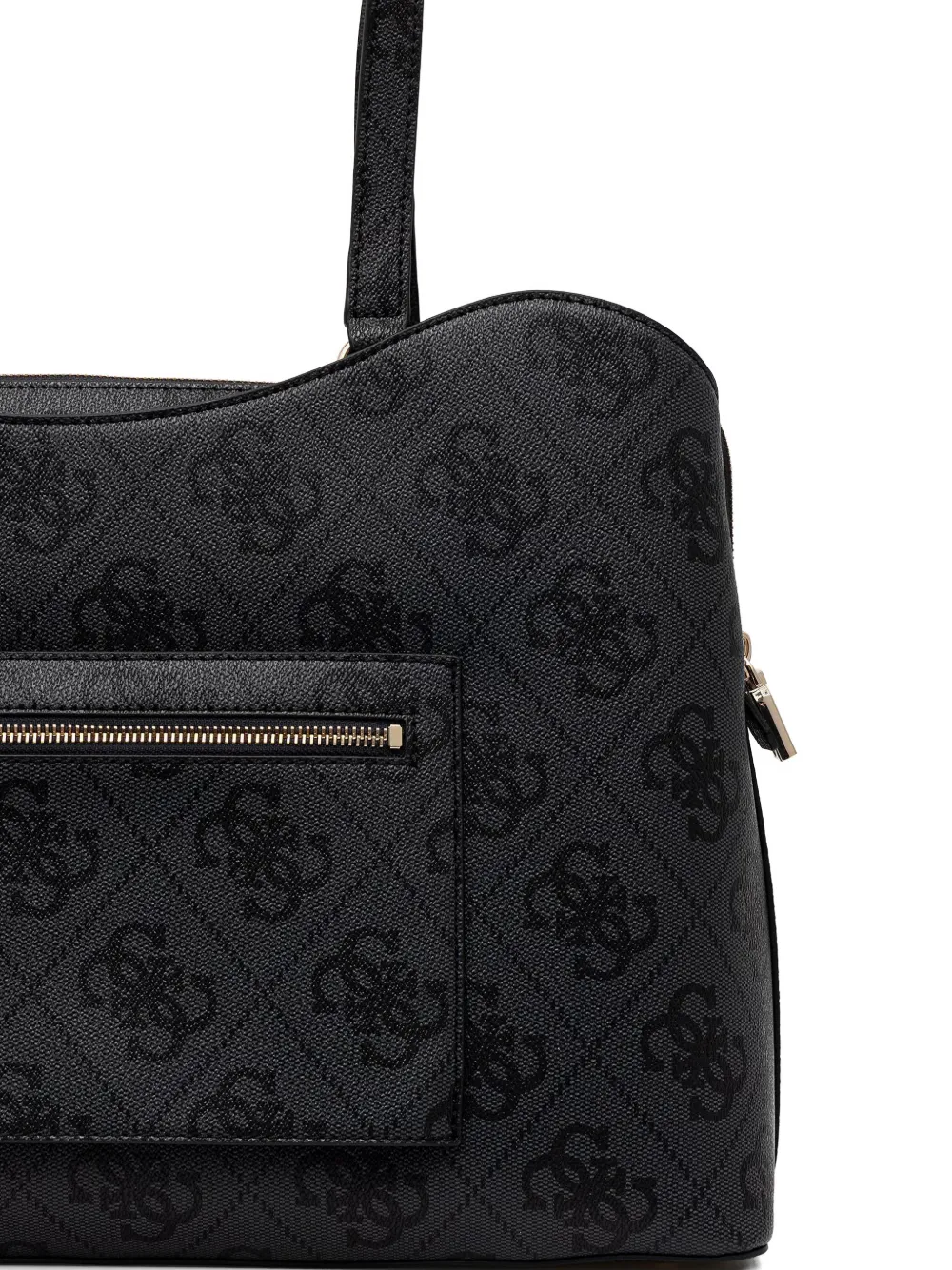 GUESS USA Janie shopper met 4G-monogram Zwart