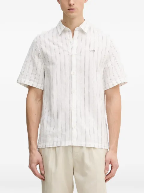 GUESS USA striped short-sleeve shirt