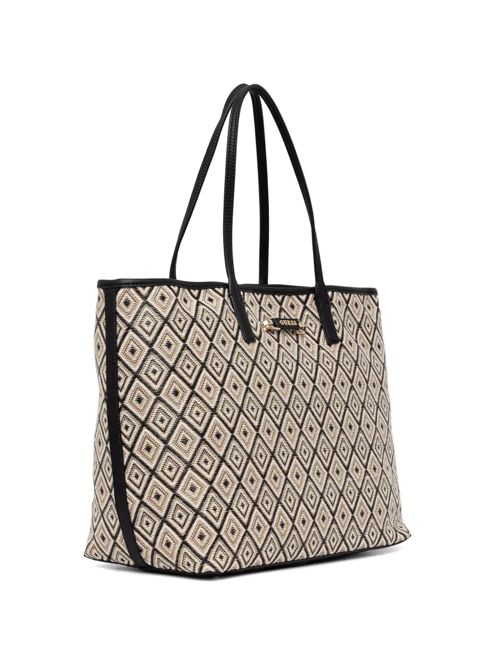 GUESS USA Sophia shopper met geometrisch patroon Beige