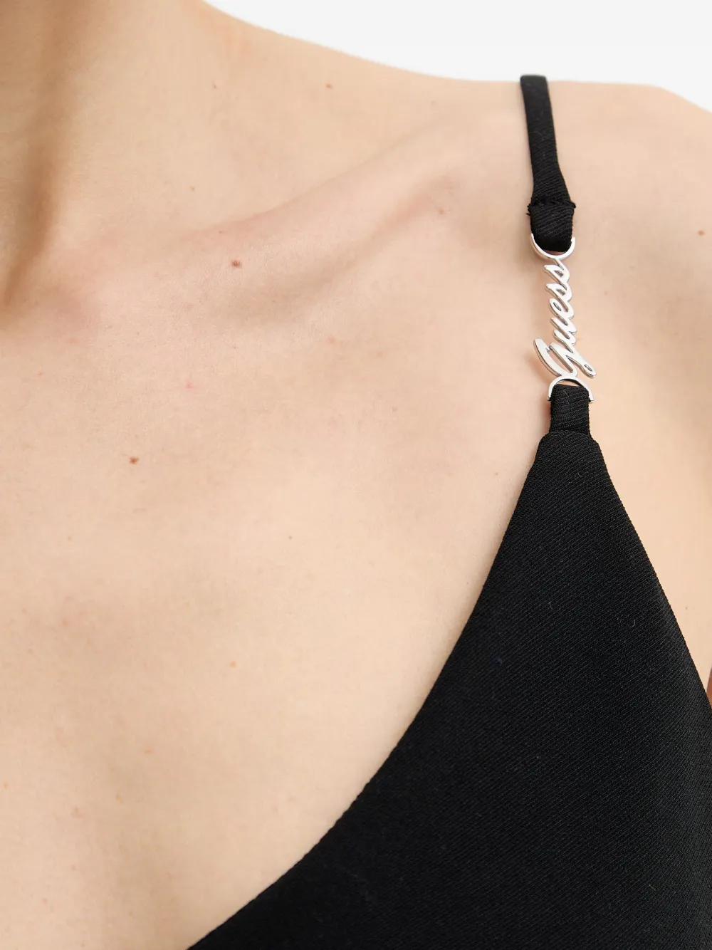 GUESS USA Tanktop met logo Zwart
