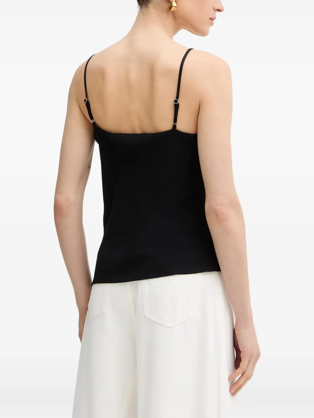GUESS USA Tanktop met logo Zwart