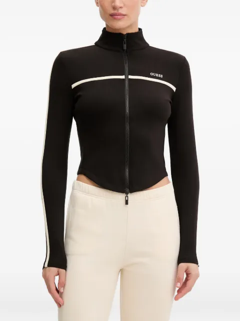 GUESS USA chaqueta de chándal con rayas en contraste