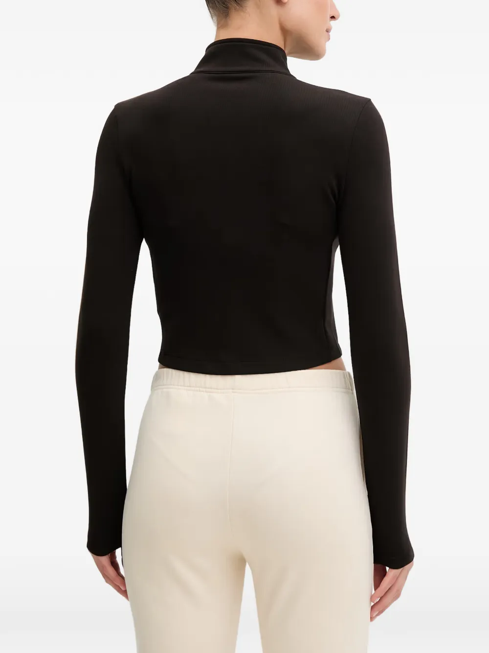GUESS USA Trainingsjack met contrasterende streep Zwart