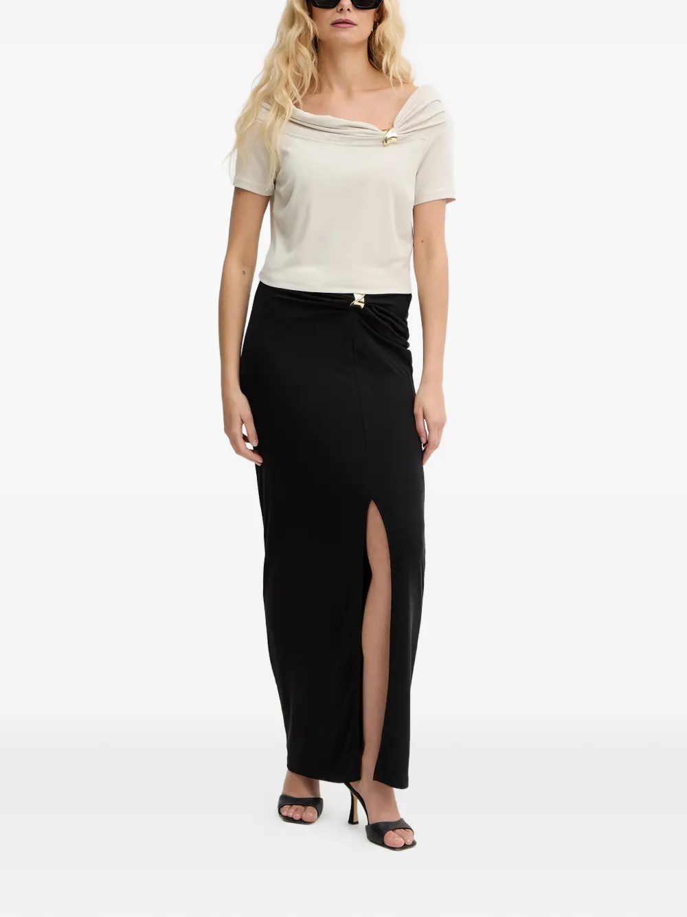 GUESS USA Rok met ruches Zwart