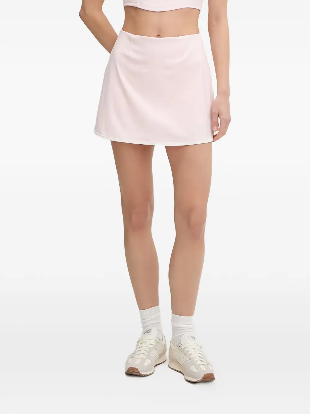 GUESS USA logo-print short - Rosa