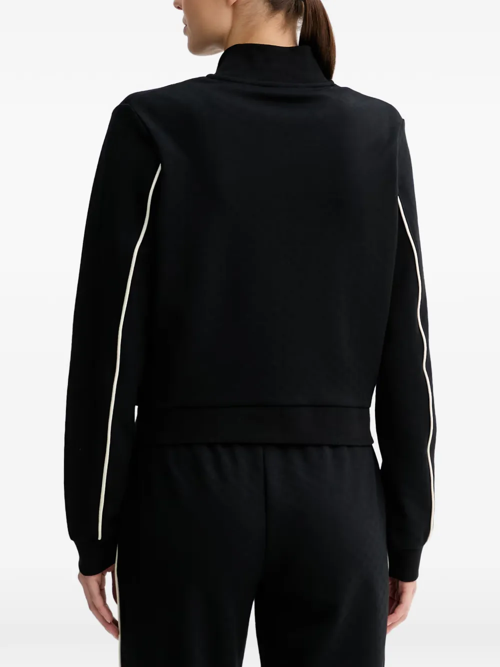 GUESS USA Sweater met logopatch Zwart