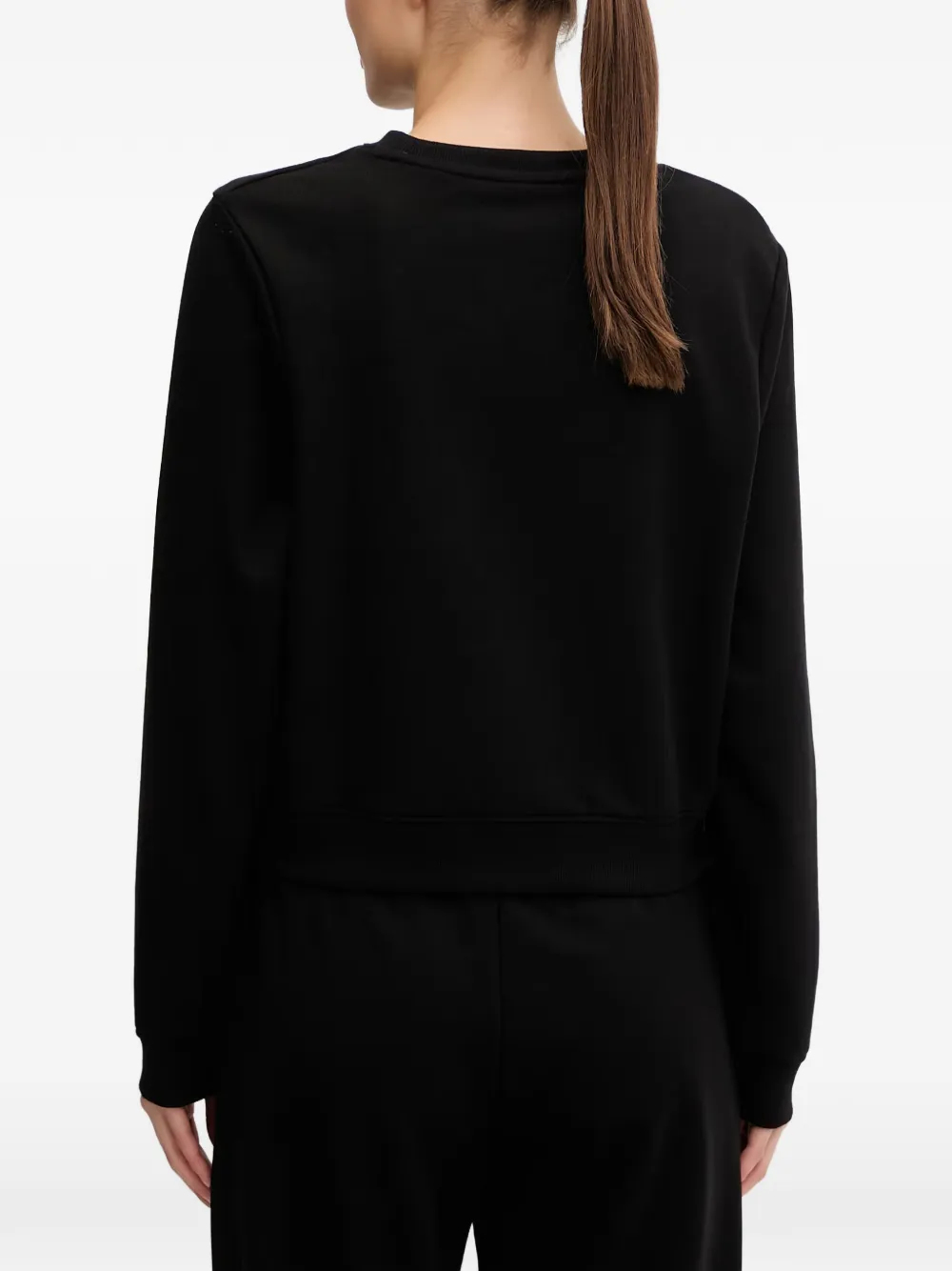 GUESS USA Sweater verfraaid met stras Zwart