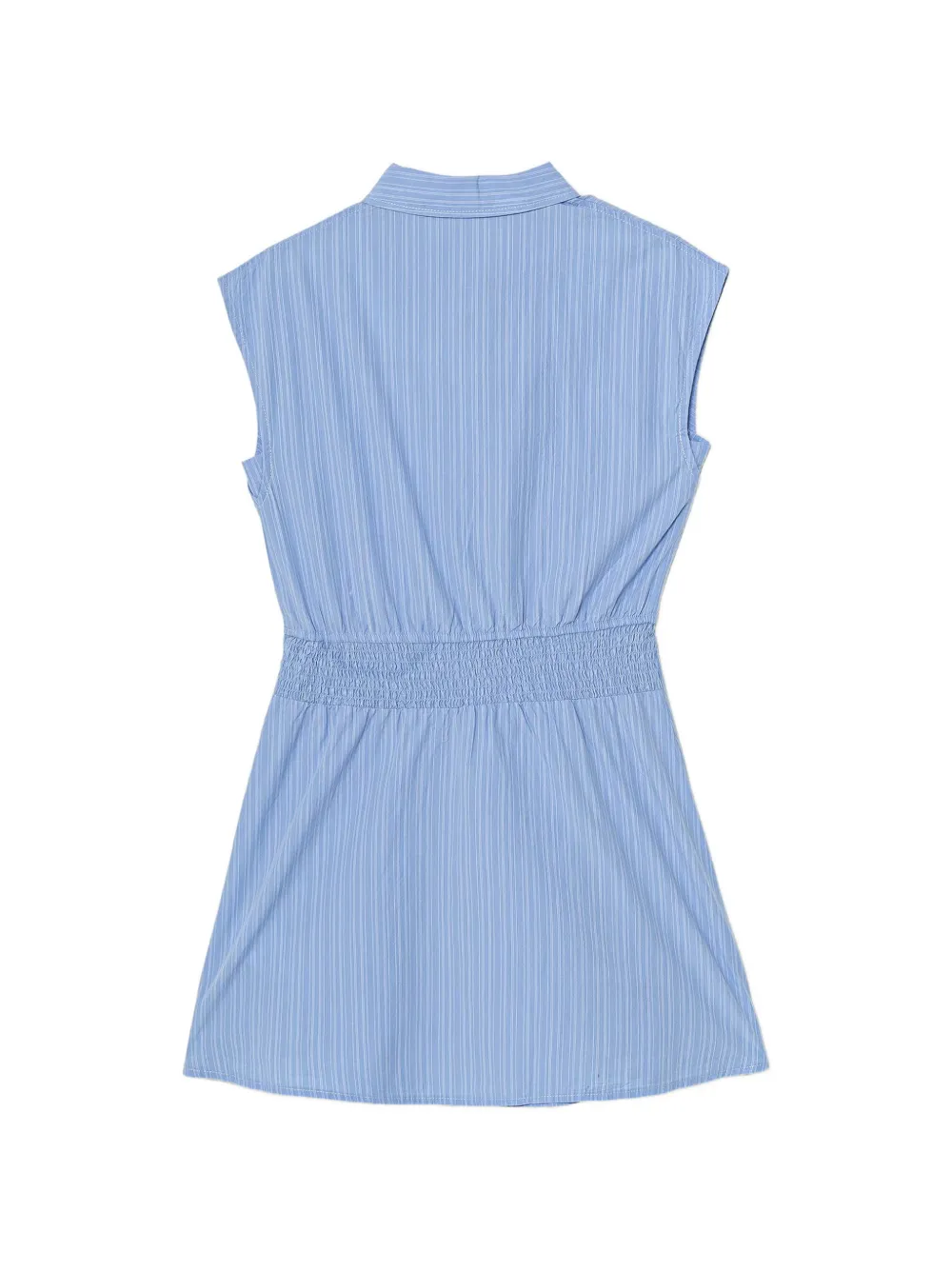 guess kids striped midi dress Blauw