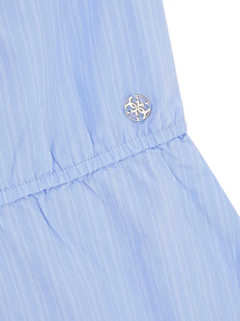 guess kids striped midi dress Blauw