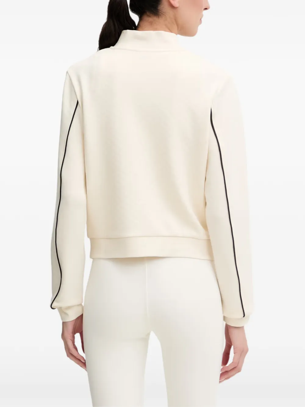 GUESS USA Sweater met geborduurd logo Beige