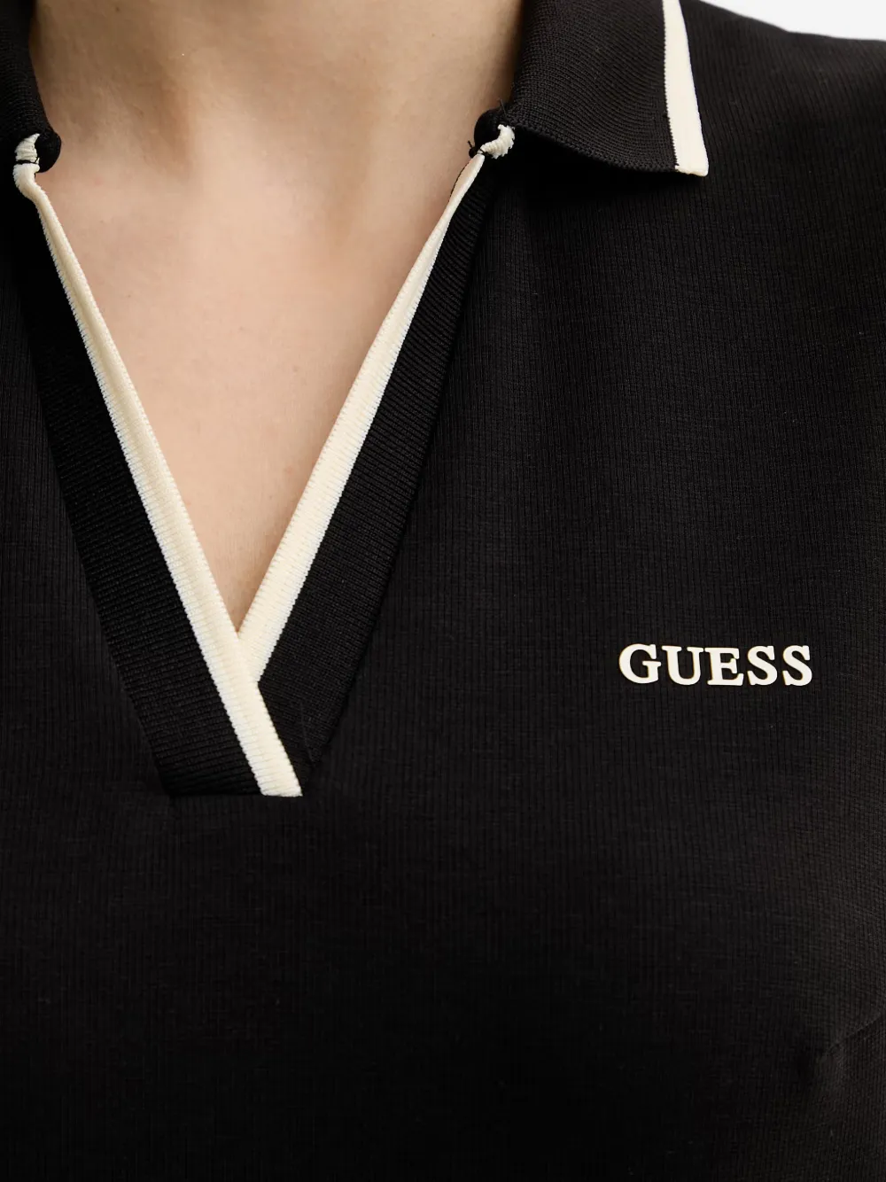 GUESS USA Mouwloze mini-jurk Zwart