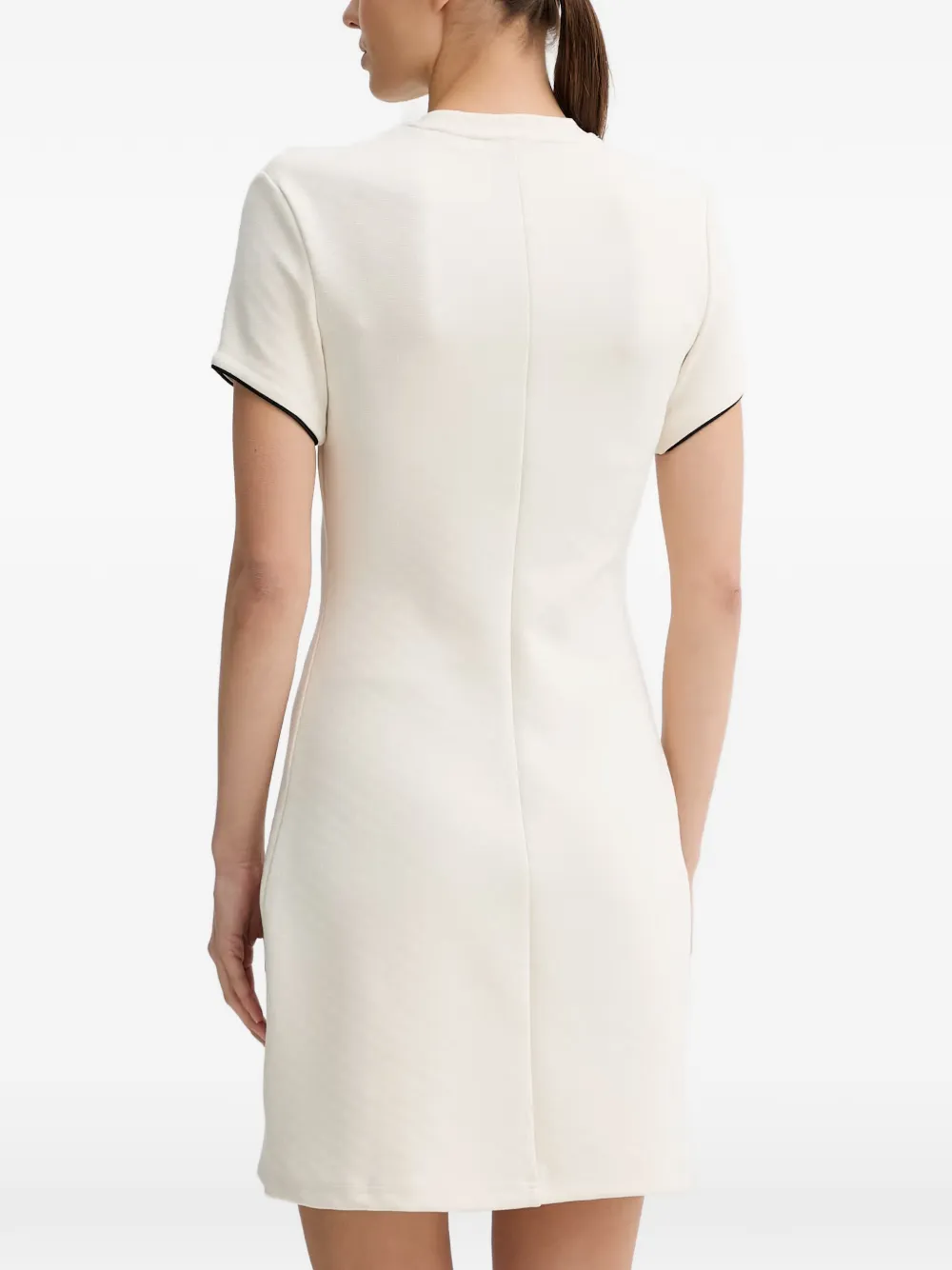 GUESS USA Mini-jurk met contrasterende afwerking Wit