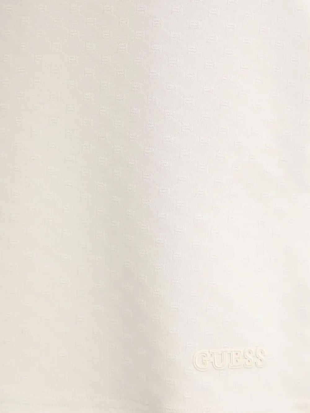 GUESS USA Mini-jurk met contrasterende afwerking Wit