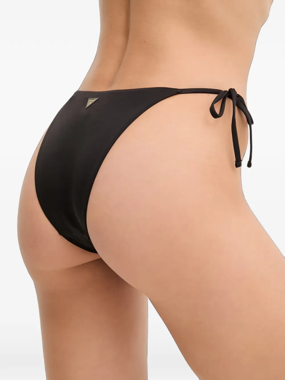GUESS USA rhinestones bikini bottoms Zwart