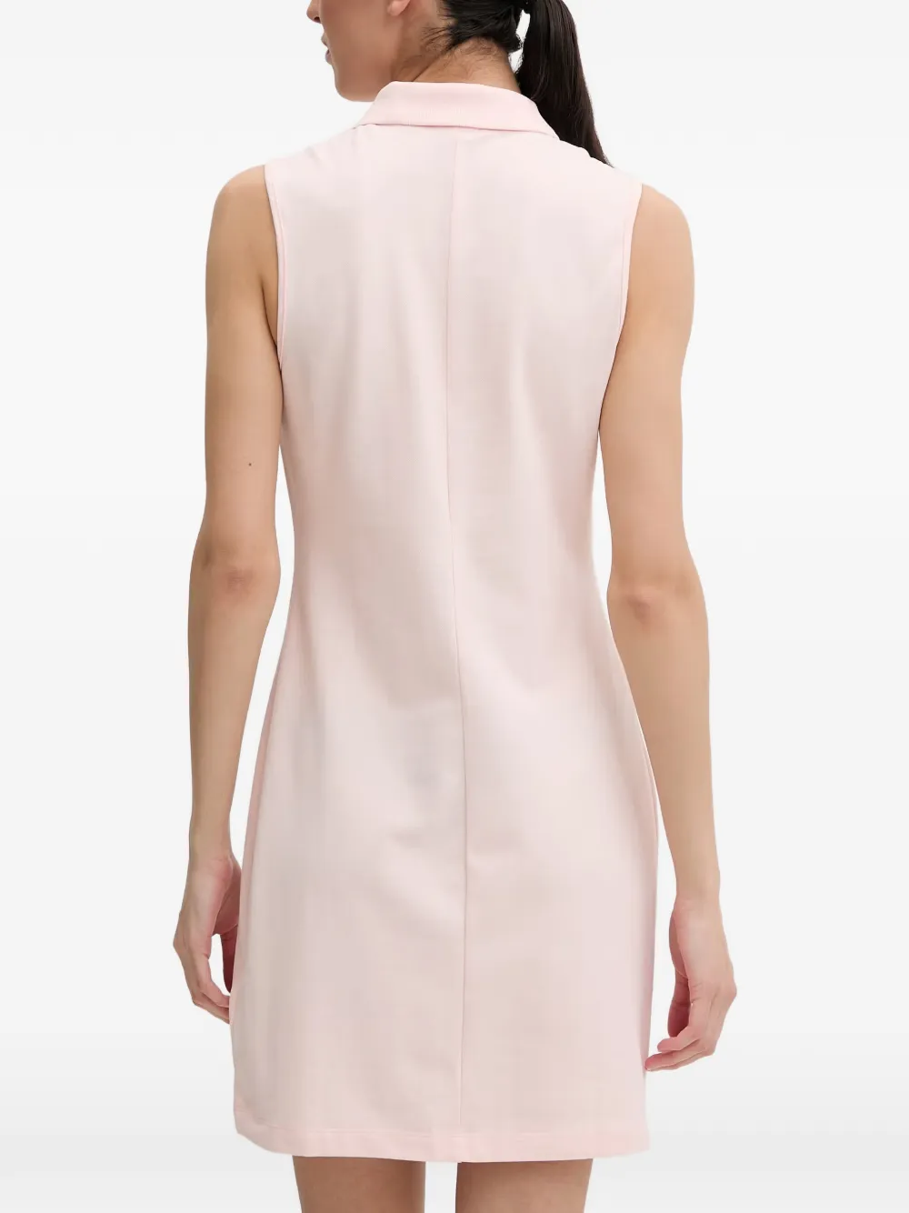 GUESS USA Mouwloze mini-jurk met polokraag Roze