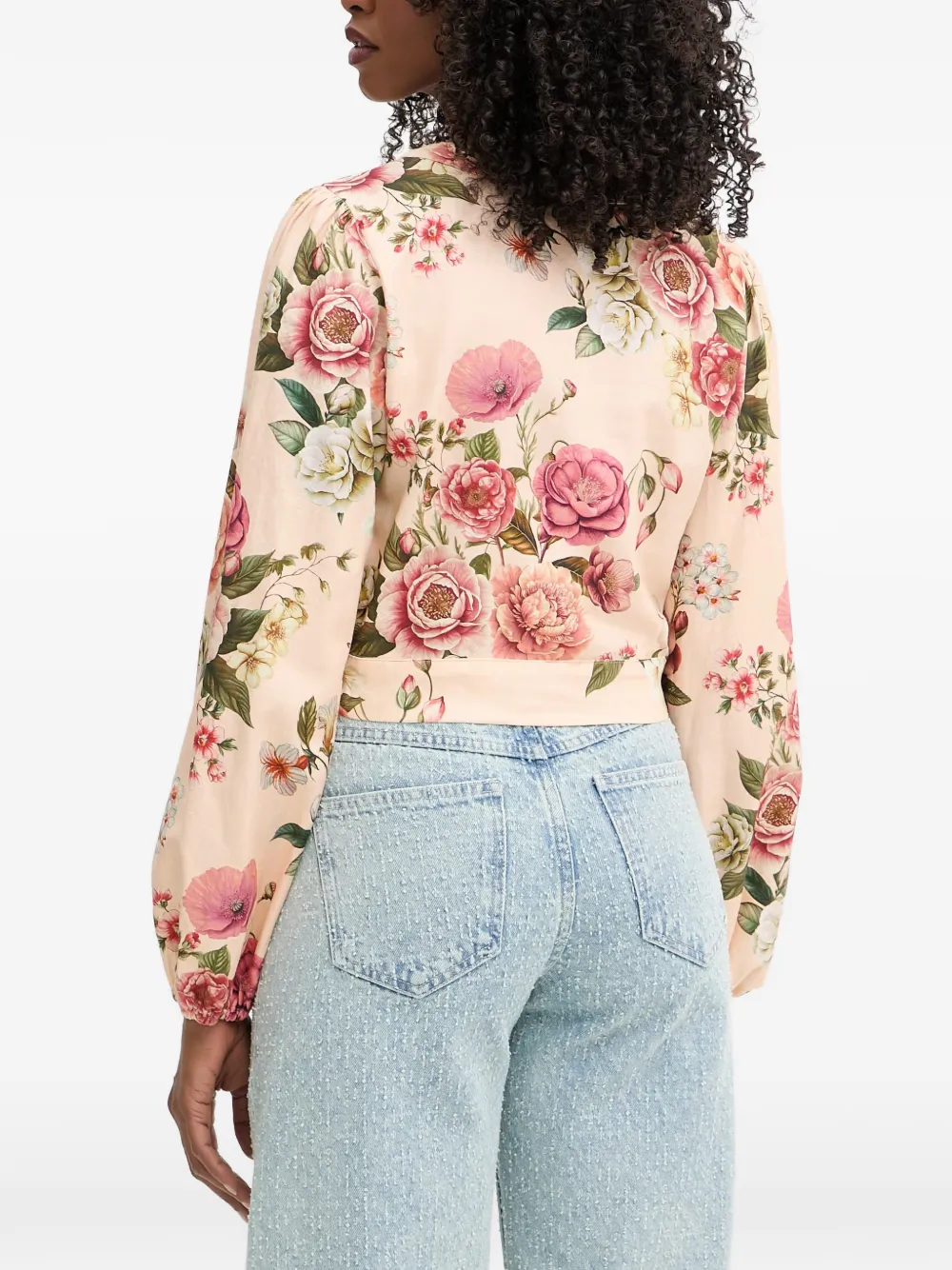 GUESS USA Rok met bloemenprint Roze