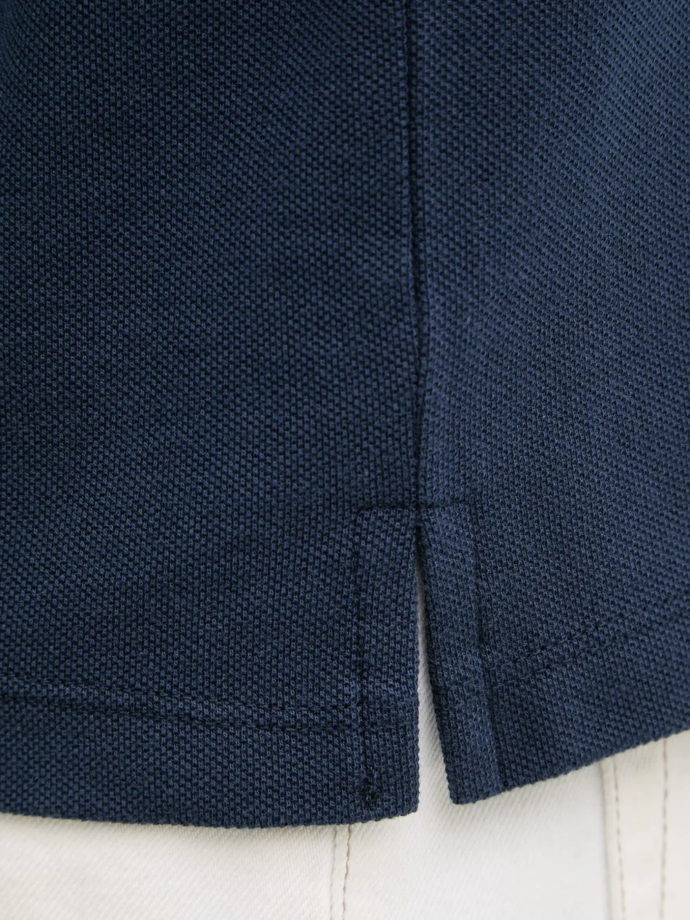 GUESS USA Poloshirt met gestreept detail Blauw