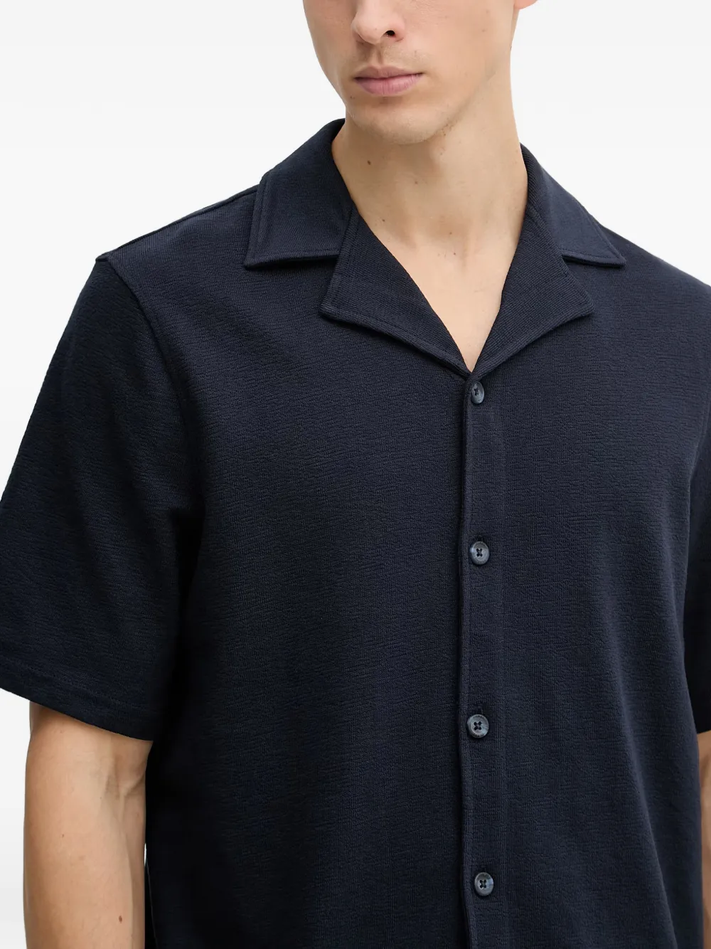 GUESS USA Overhemd met korte mouwen Blauw