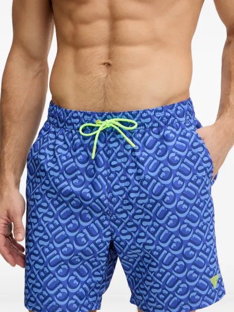 GUESS USA bañador con logo estampado