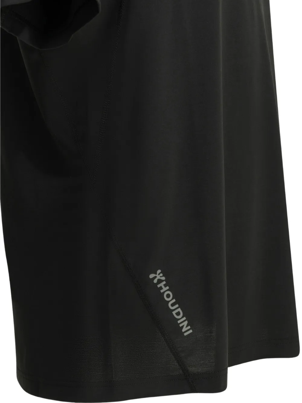 Houdini Sportswear T-shirt met logoprint Zwart