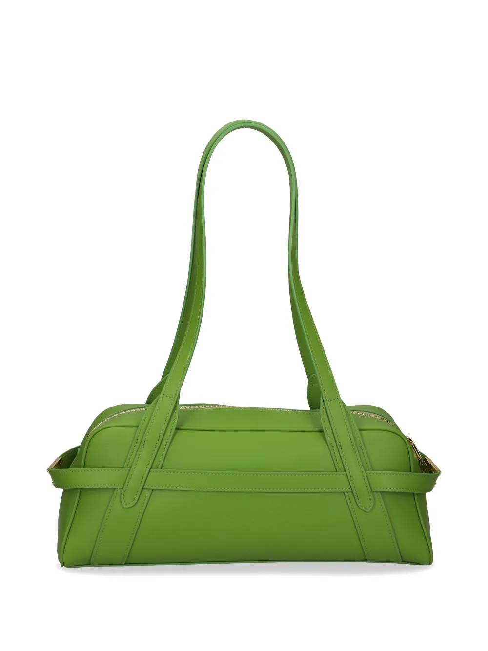 Elisabetta Franchi Kleine leren schoudertas Groen