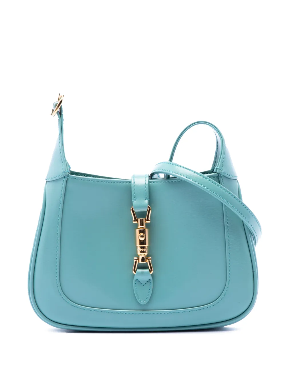 Gucci Pre-Owned 2016-2026 Mini Calfskin Jackie 1961 crossbody bag - Blu