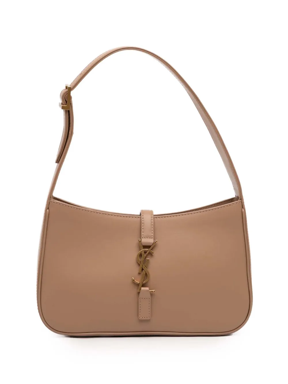 Saint Laurent Pre-Owned 2021 Smooth Calfskin Le 5 a 7 shoulder bag - Brown