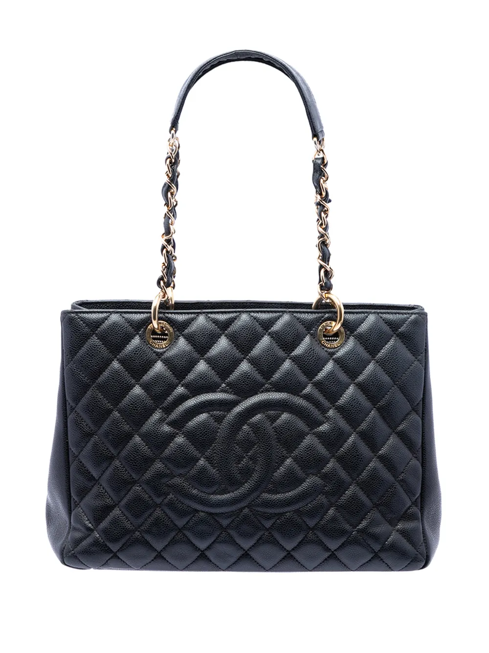 CHANEL Pre-Owned 2011 Caviar Grand Shopping tote bag - Schwarz