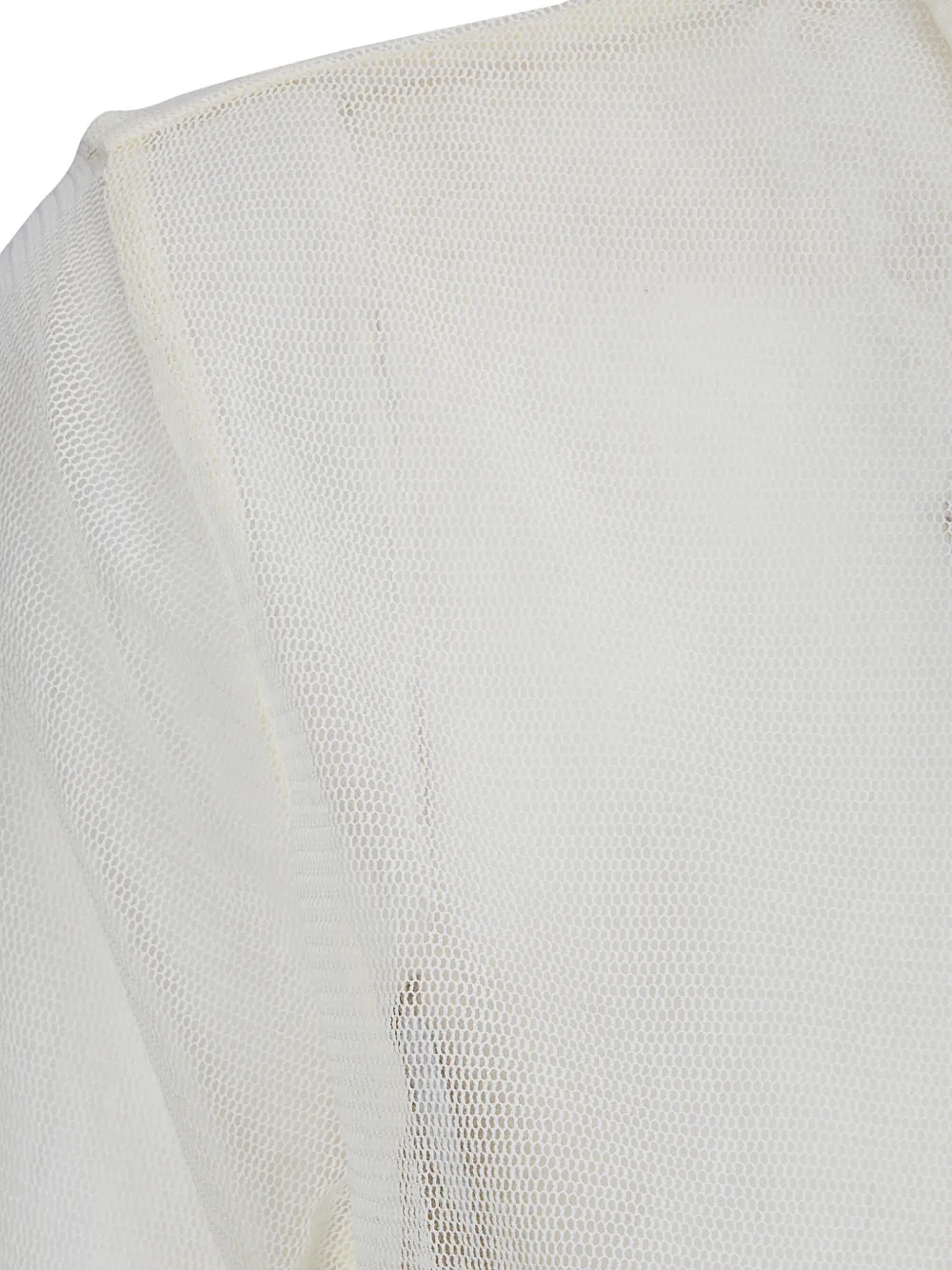 Paloma Wool Sile mesh poloshirt Wit