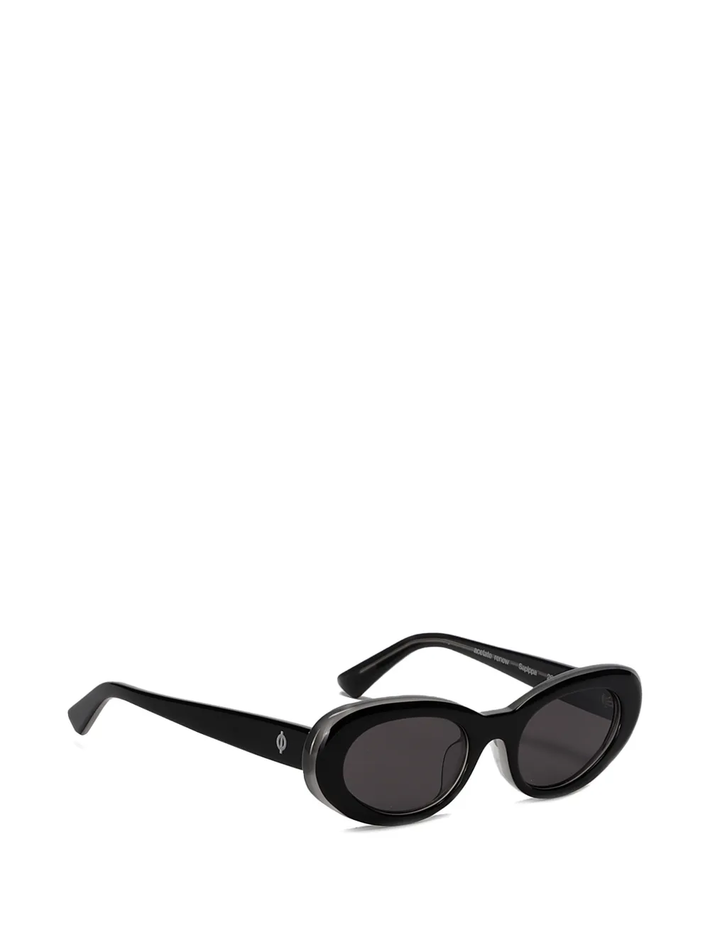 Samsoe Samsoe Gafas De Sol Sapippa Con Montura Oval - Negro 