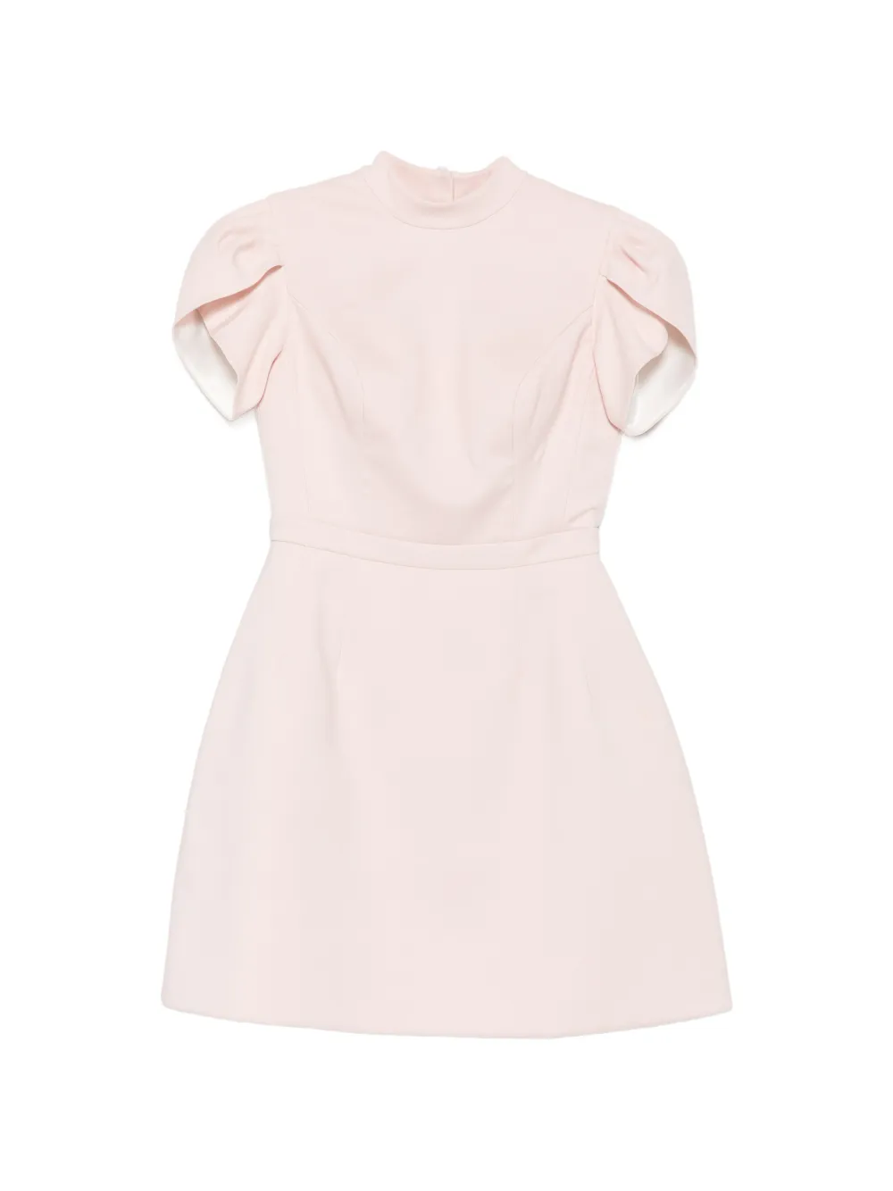 Leen Mougrhabi Cheri cut-out bow-detail mini dress - Rosa