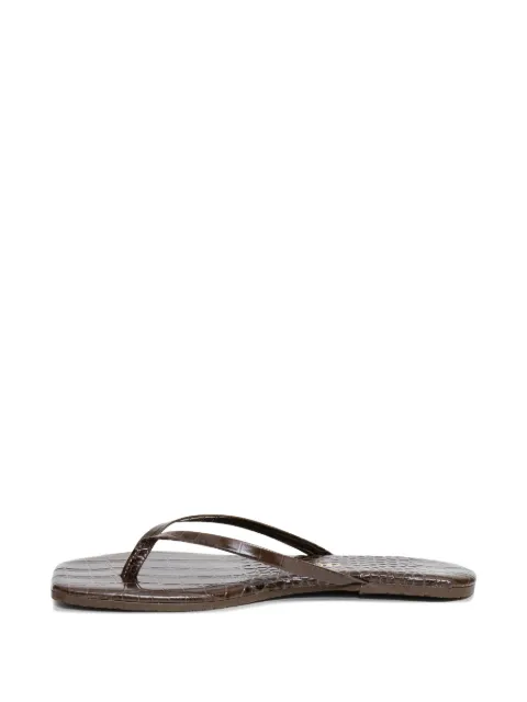 Tkees Lily croc-effect flat sandals