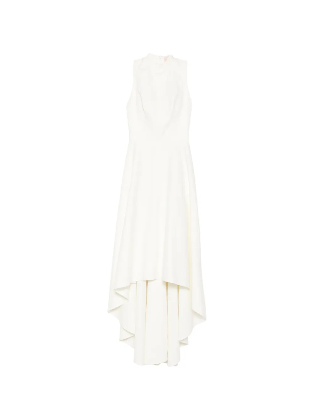 Leen Mougrhabi Fleur bow-detail A-line maxi dress - Bianco