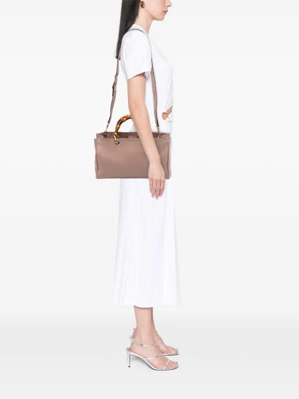 Gucci Pre-Owned 2016-2026 ミディアム カーフスキン バンブー