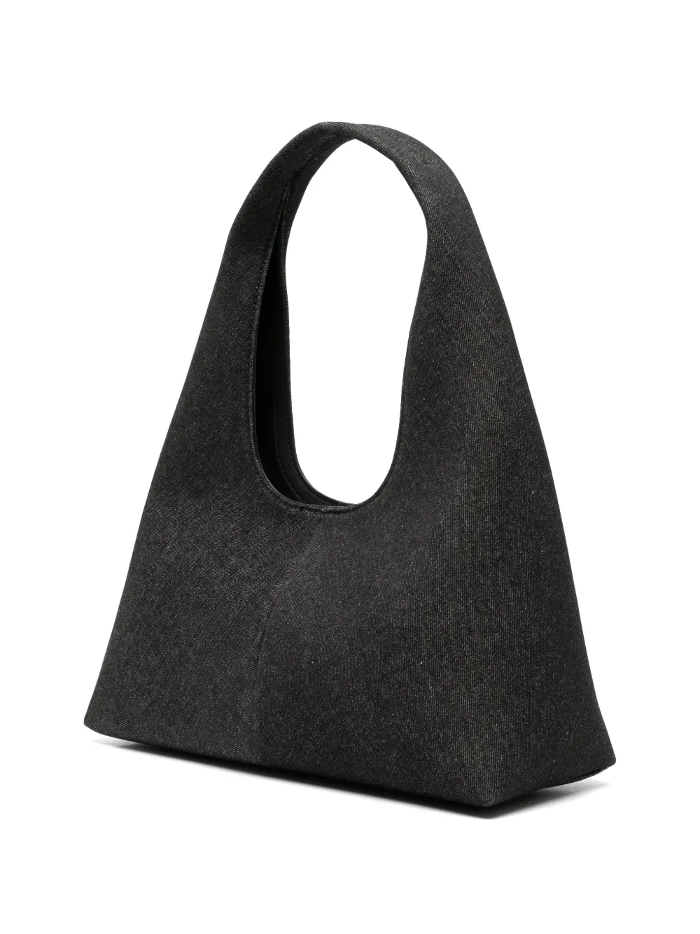 Love Moschino Schoudertas met bloemenpatch Zwart