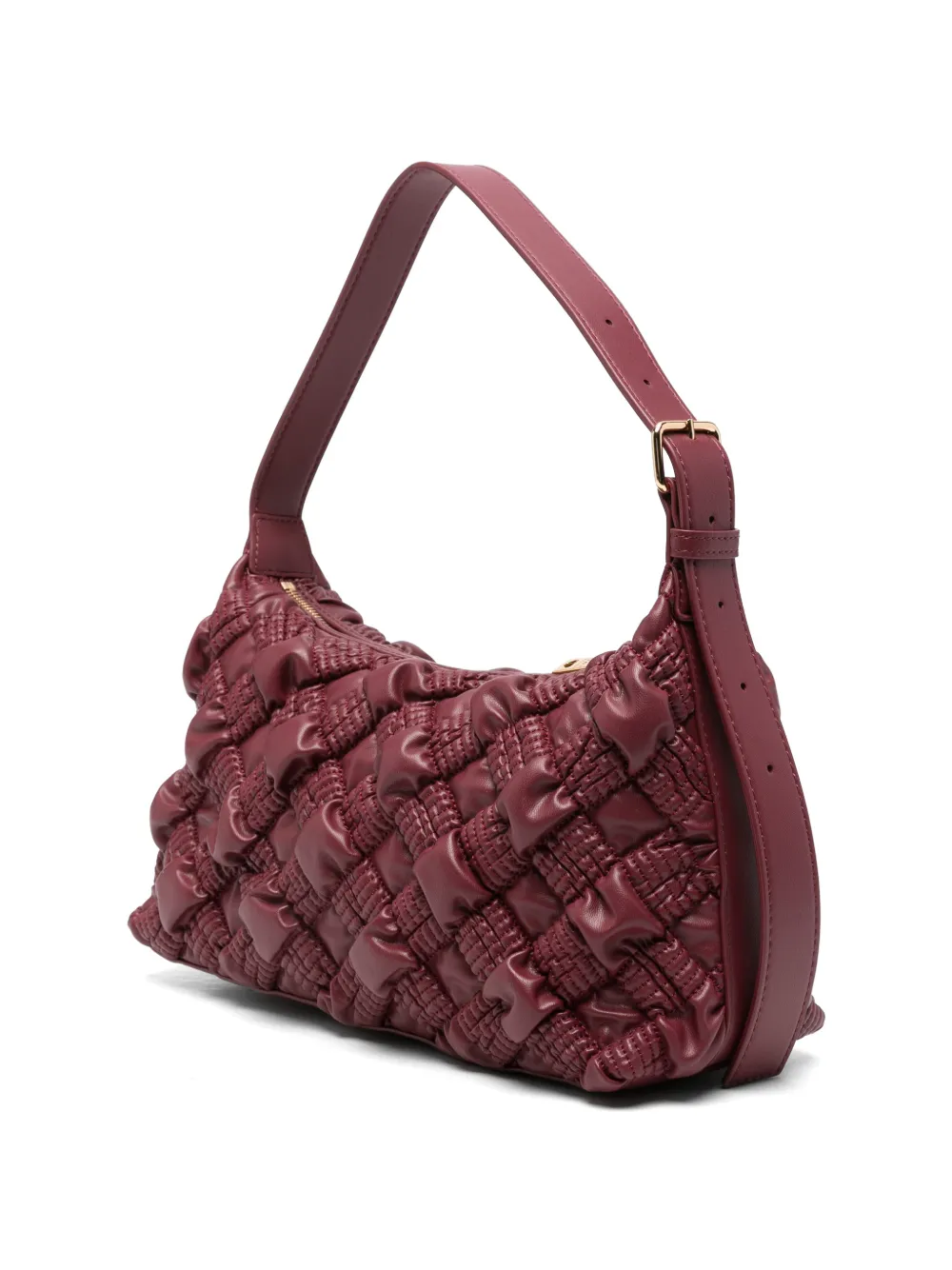 Love Moschino Schoudertas met logoplakkaat Rood