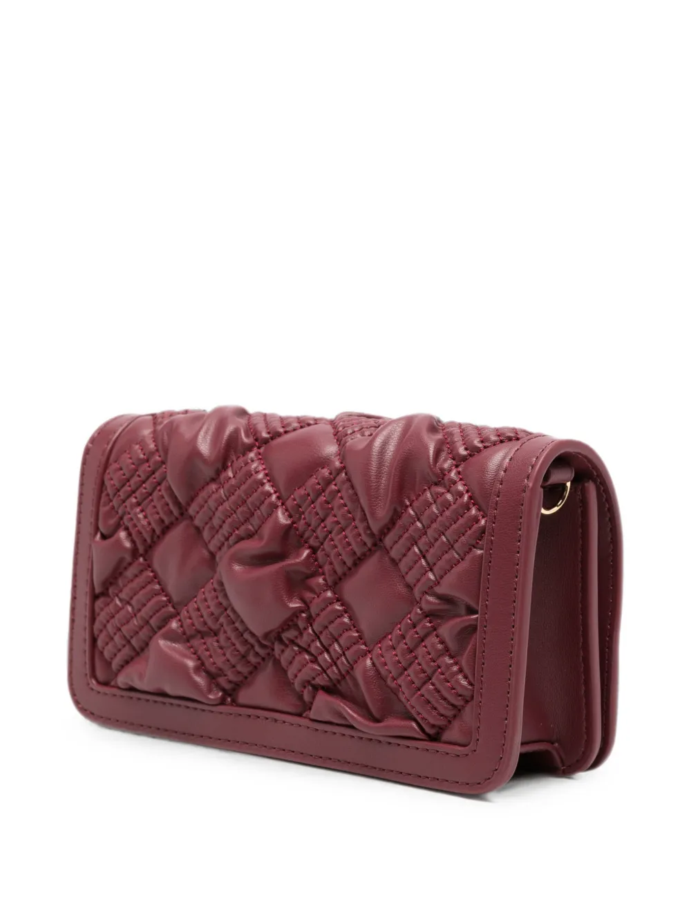 Love Moschino Gewatteerde crossbodytas Rood