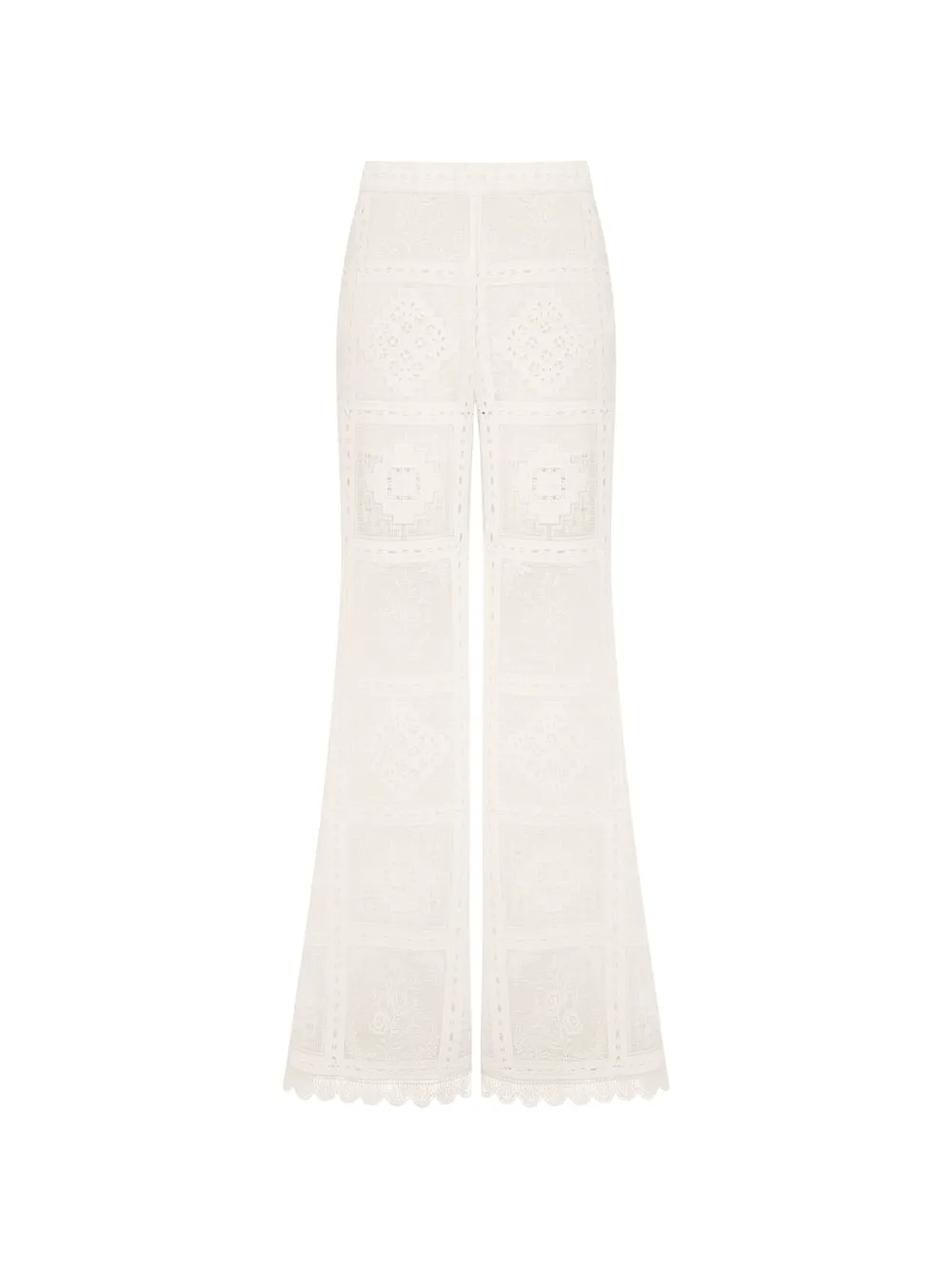 ZIMMERMANN trousers - White