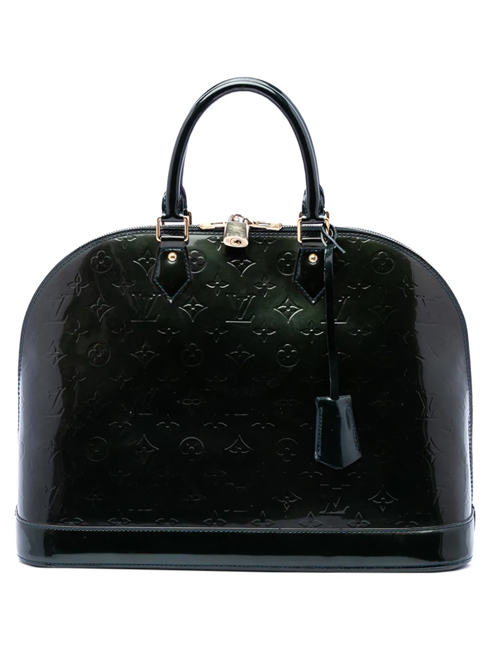 Louis Vuitton Pre-Owned 2009 Monogram Vernis Alma GM handbag - Blu