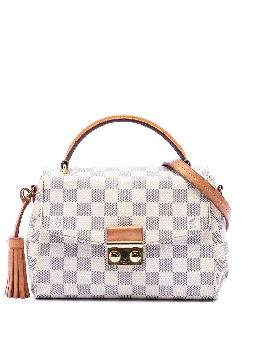 Louis Vuitton Pre-Owned 2016 Damier Azur Croisette satchel - Weiß