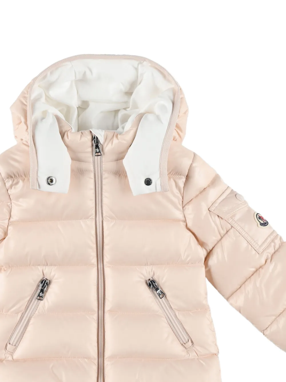 Moncler Enfant Gewatteerde jas Roze
