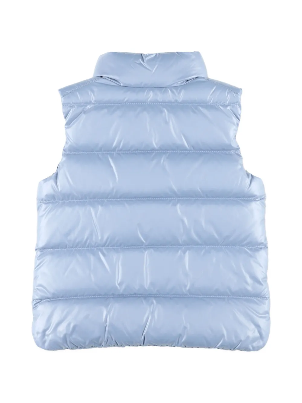 Moncler Enfant Bernard quilted padded gilet Blauw