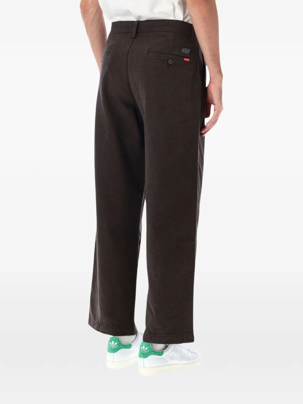 Levi's XX Baggy broek met geplooid detail Bruin