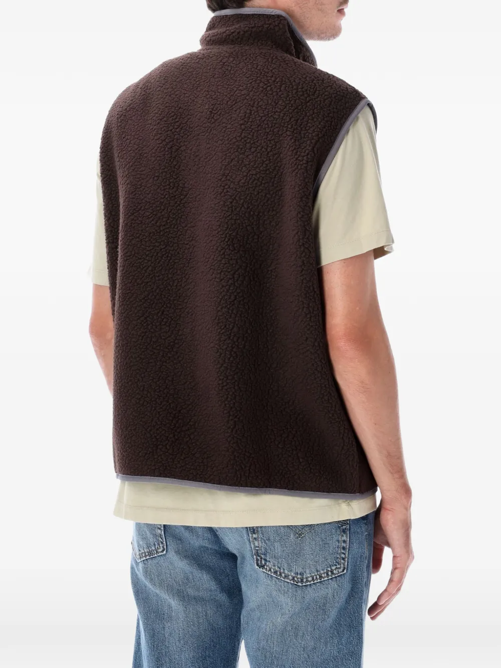 Patagonia fleece zip-up gilet Bruin