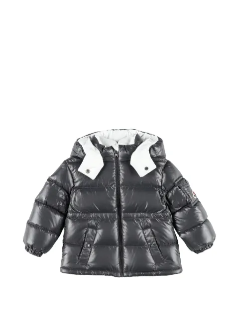Moncler Enfant abrigo capitonado con capucha